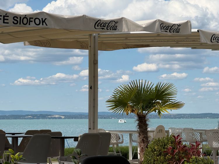 Osztálykirándulás a Balatonnál
