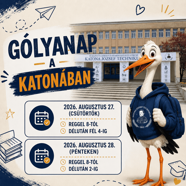 Gólya nap a Katonában!