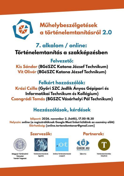 Műhelybeszélgetések a történelemtanításról 2.0