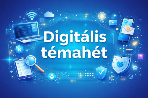 Digitális témahét – iskolai előadások